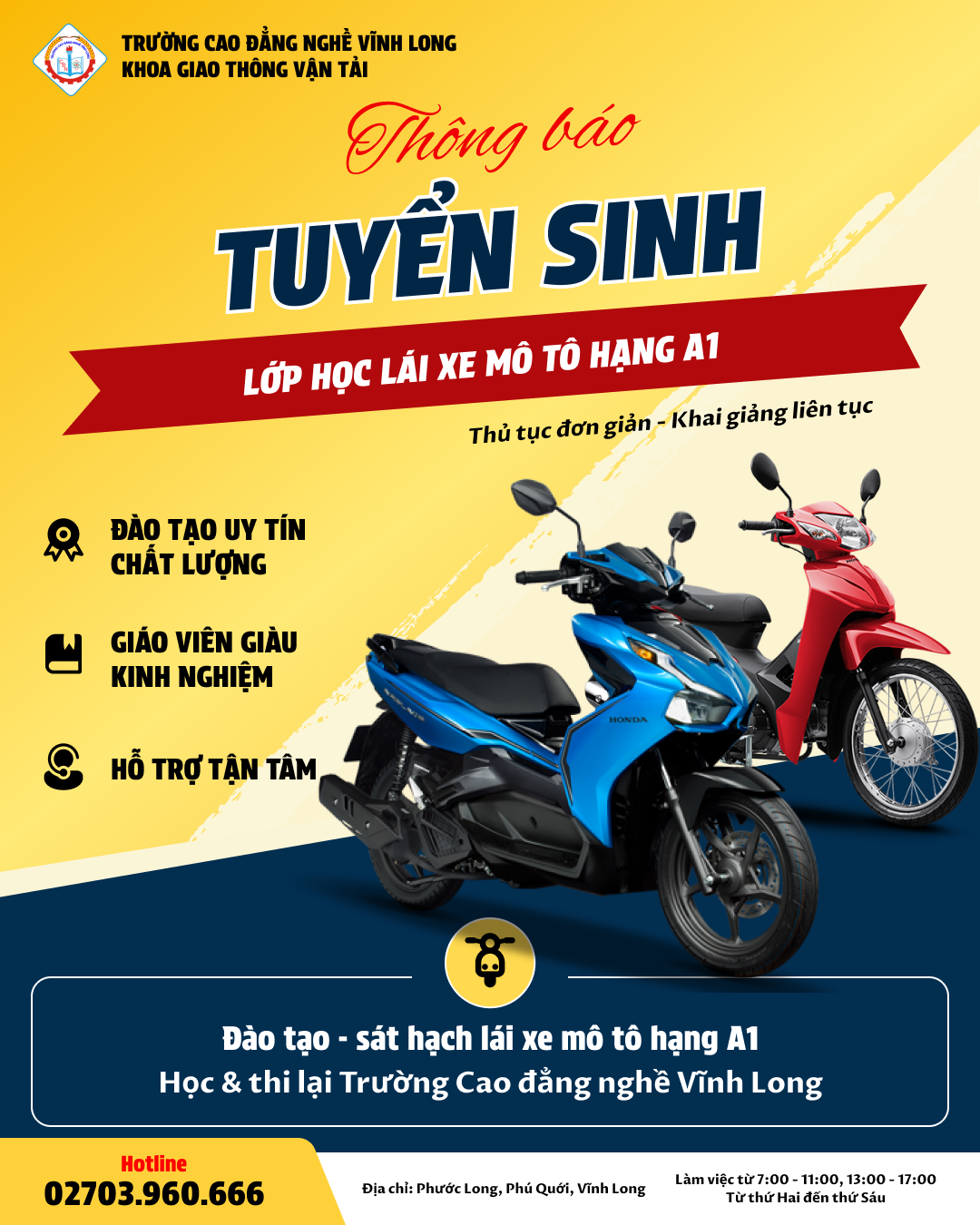 Poster Tuyển Sinh